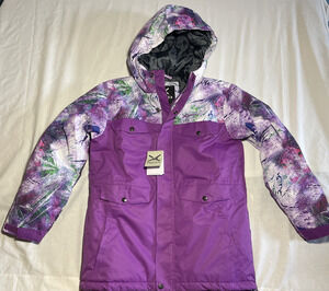 Arctix Girl's Slalom Insulated Winter Ski Jacket Wind Resistant/Insulated XL